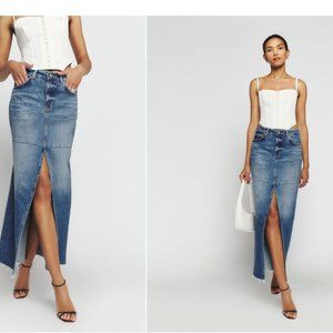 Reformation Denim/ Jean Skirt